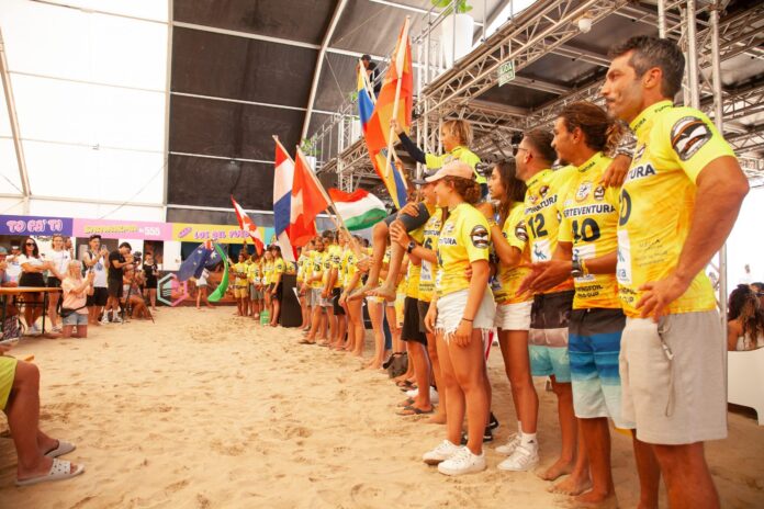 El Ayuntamiento de Pájara inaugura el Campeonato del Mundo de Windsurf y Wingfoil 2023