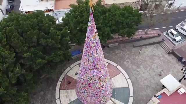 Inauguración del Árbol de Crochet más grande del Mundo 05/12/23