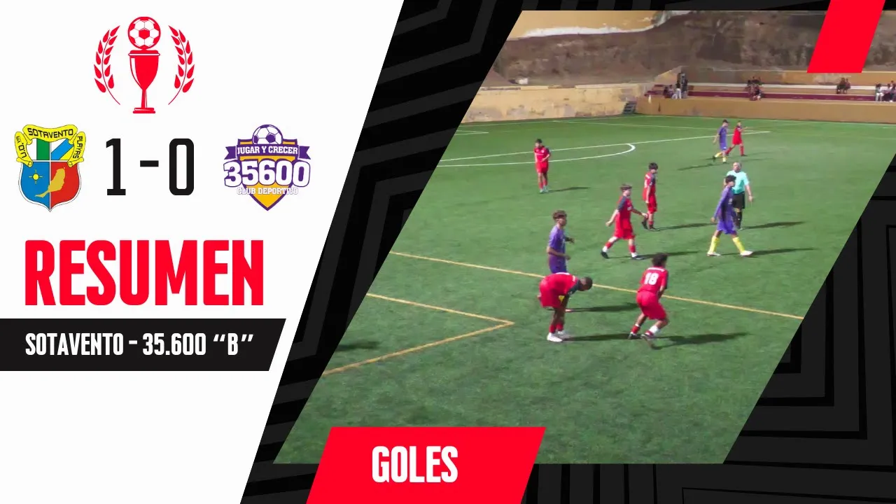 Fútbol UD Playas de Sotavento – CD 35600 «B» – Gol del Partido 10/11/24