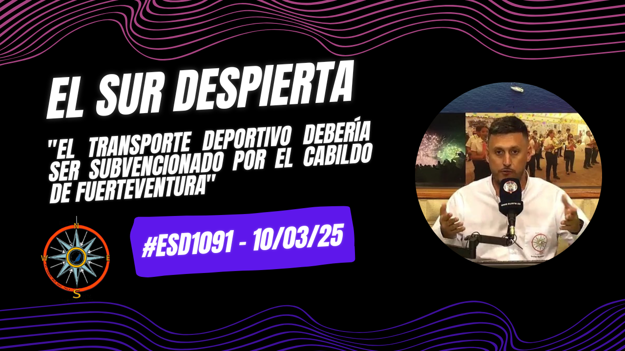 David Rodríguez «El transporte deportivo debería ser subvencionado por el Cabildo de Fuerteventura»