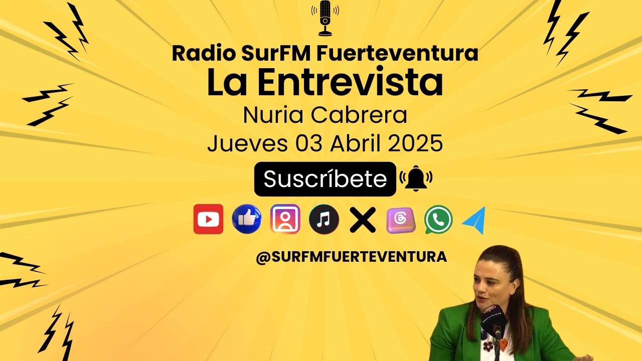 Entrevista a Nuria Cabrera 03/04/25