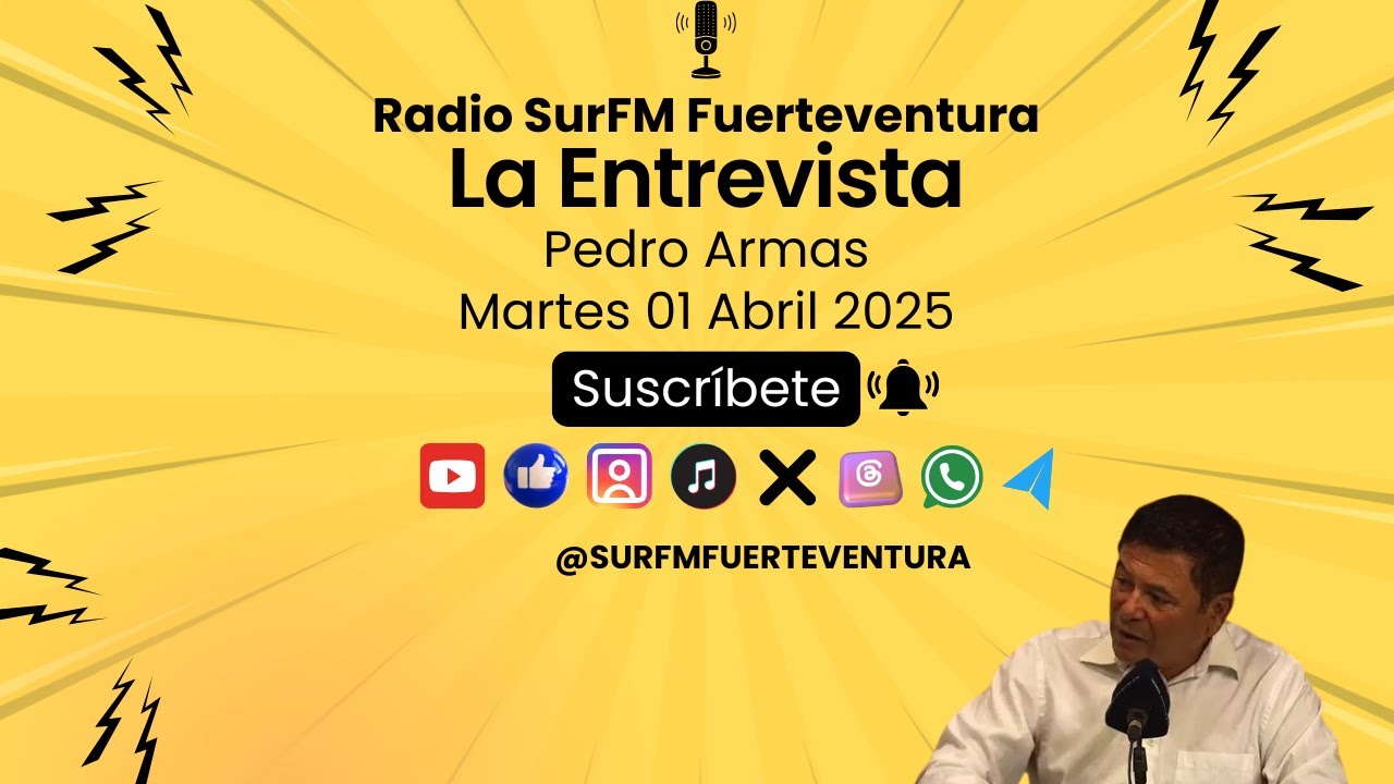 Entrevista a Pedro Armas 01/04/25