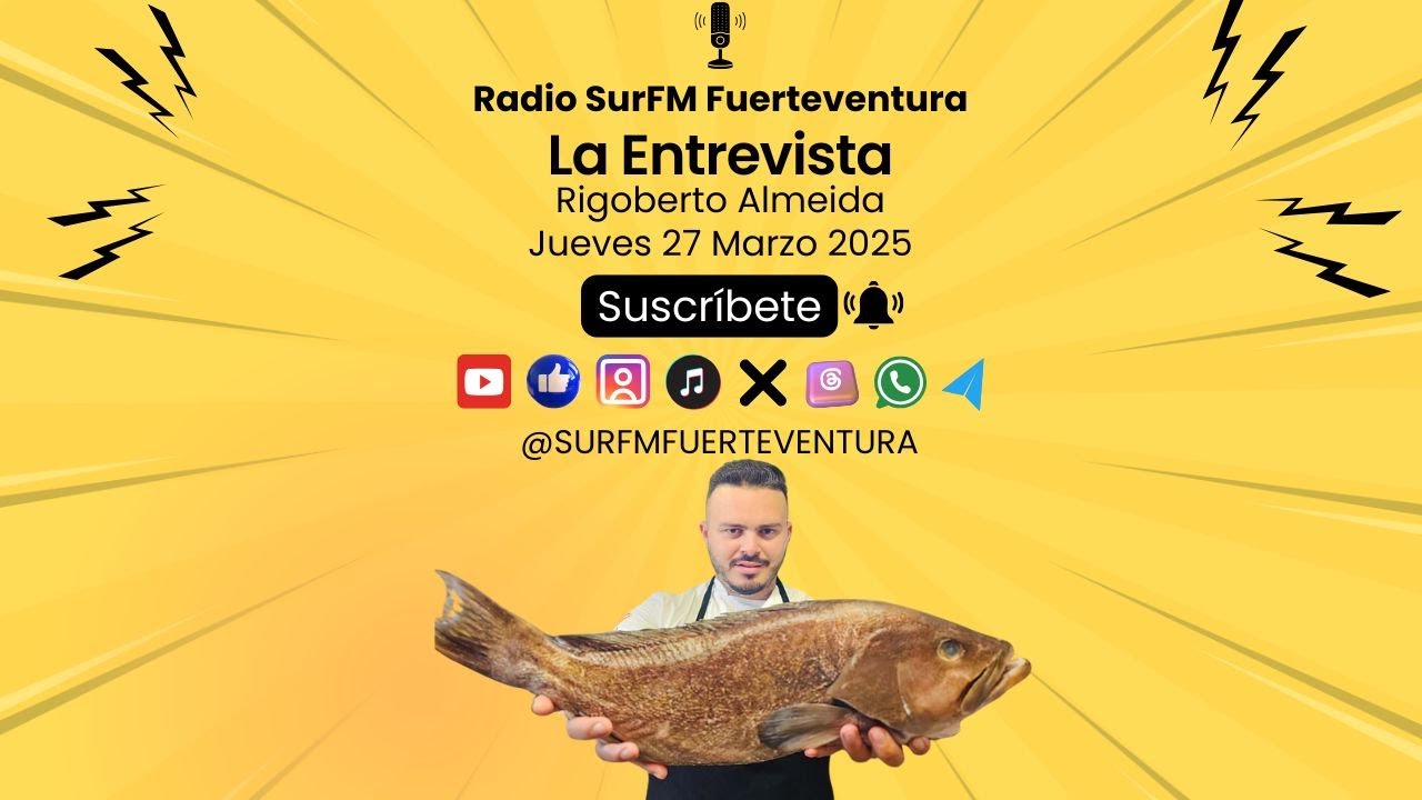 Entrevista al Chef Rigoberto Almeida 27/03/25