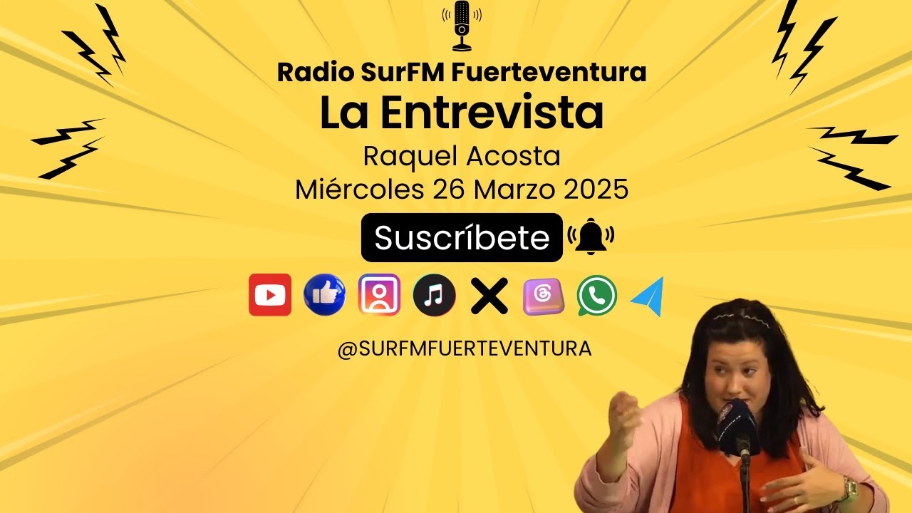 Entrevista a Raquel Acosta 26/03/25