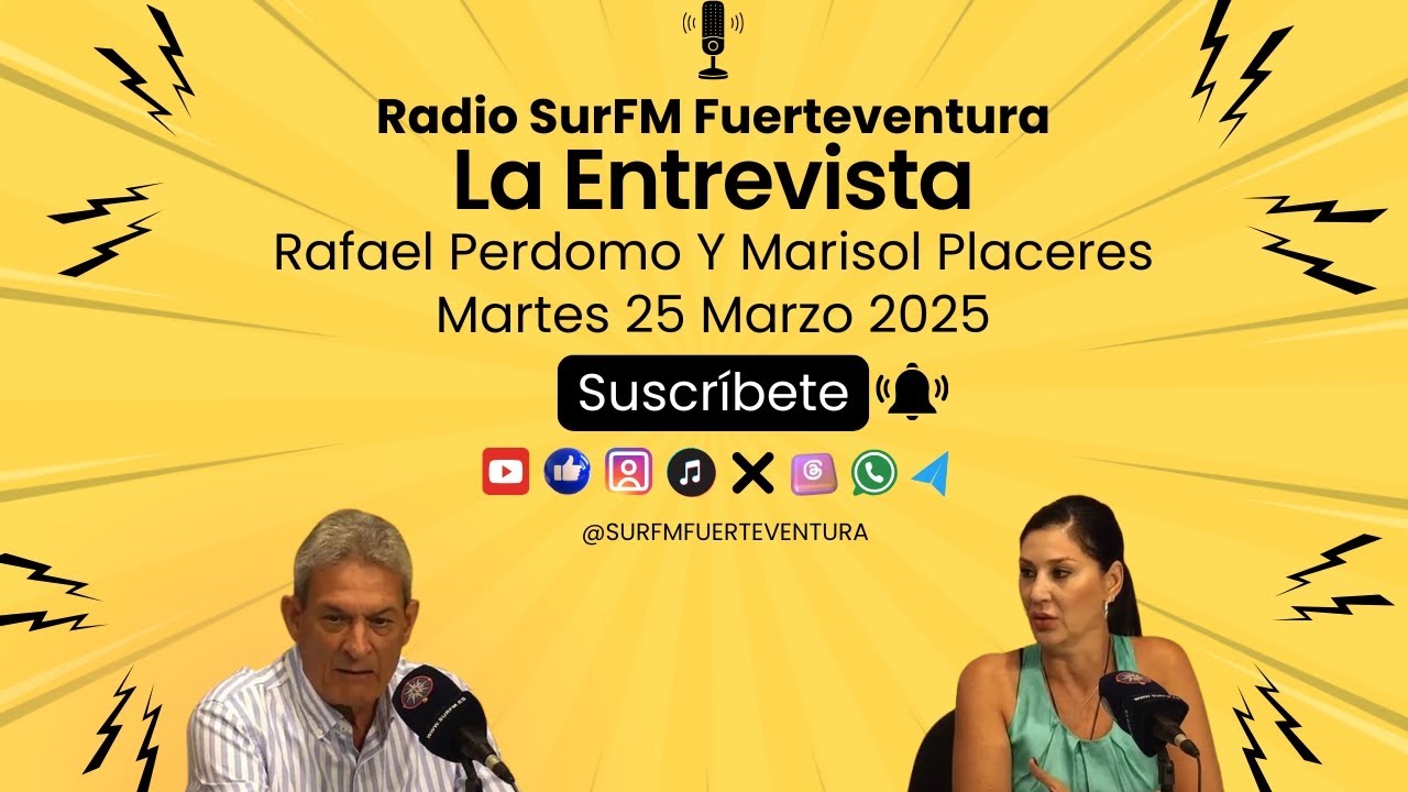 Entrevista a Rafael Perdomo y a Marisol Placeres 25/03/25