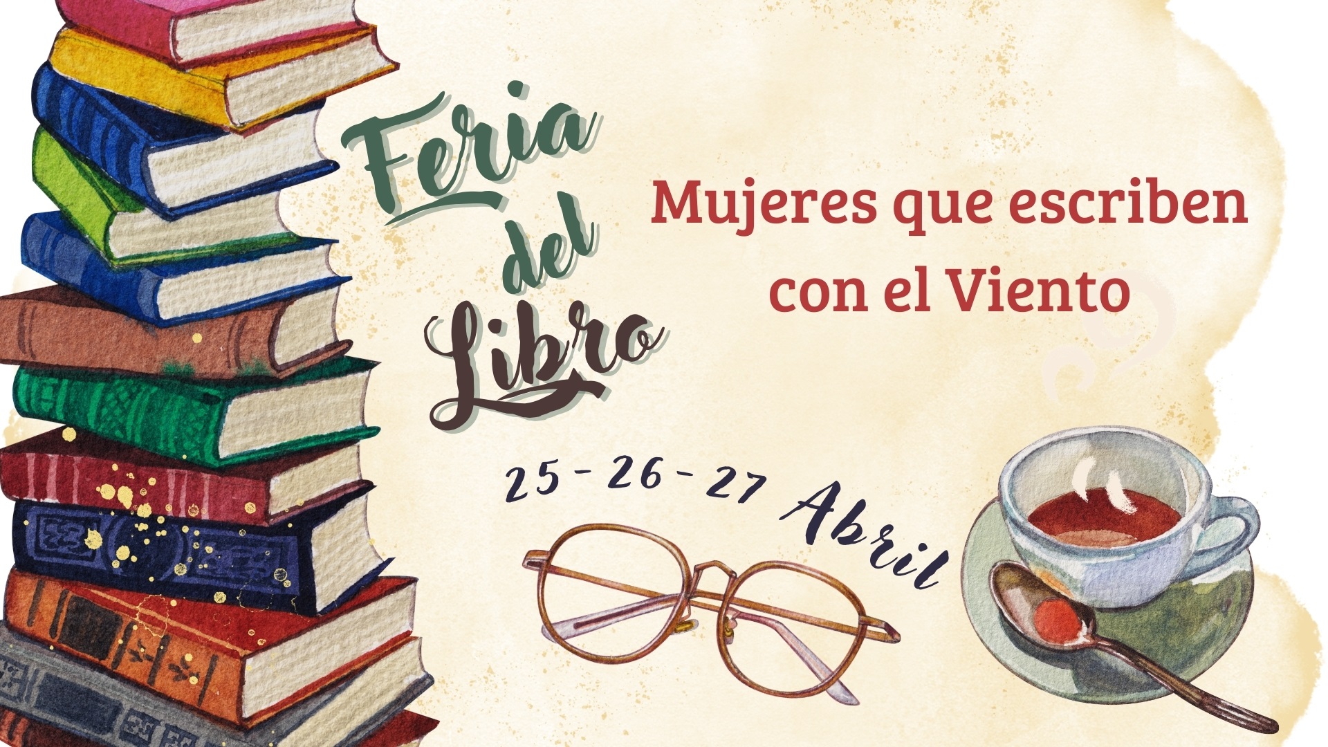 Feria del Libro 2025: Mujeres que escriben con el Viento 26/4/25